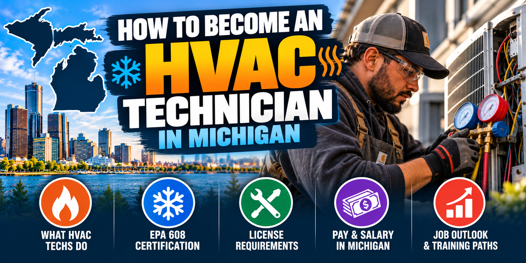 How to Become an HVAC Technician in Michigan