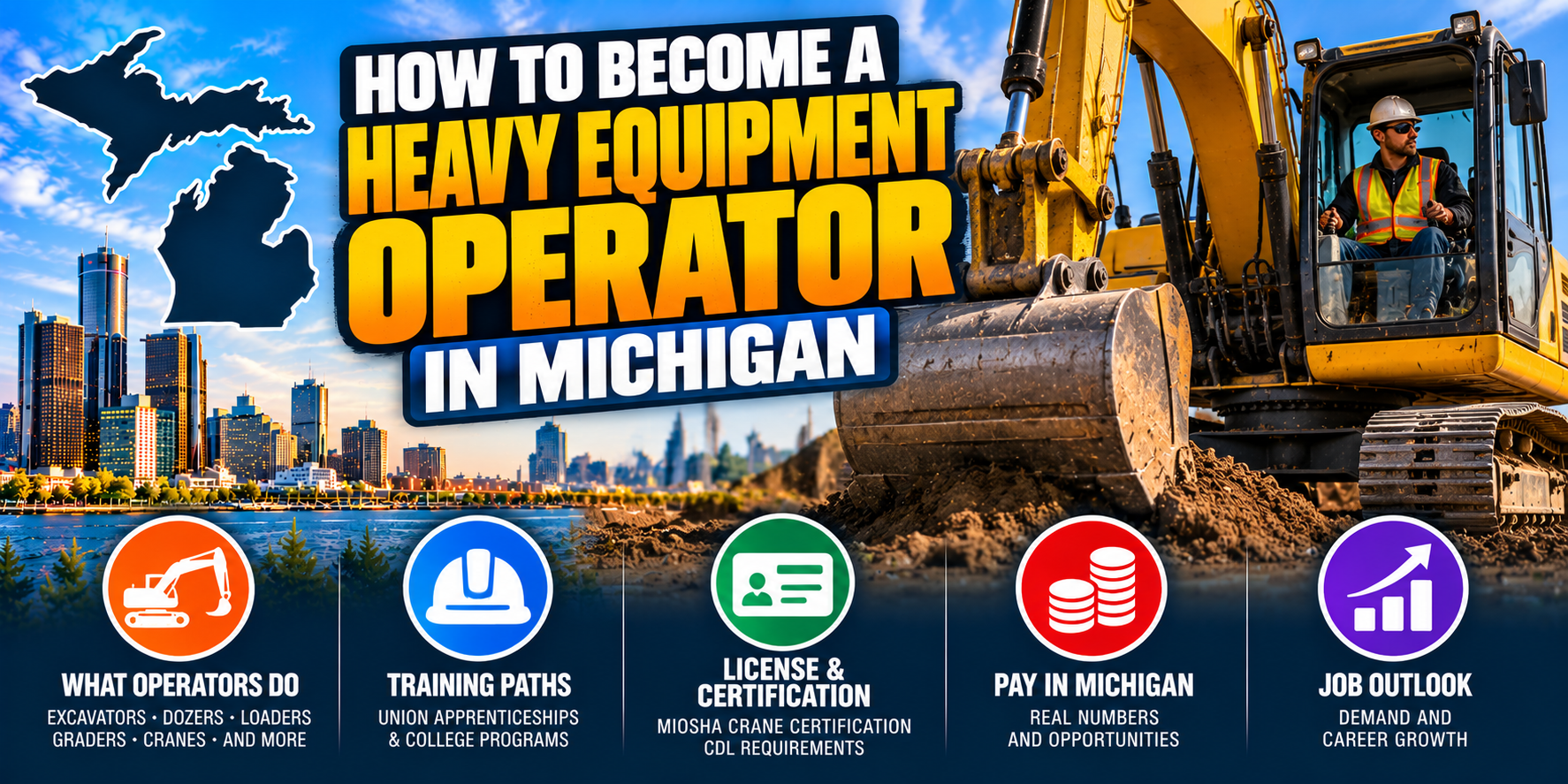 How to Become a Heavy Equipment Operator in Michigan