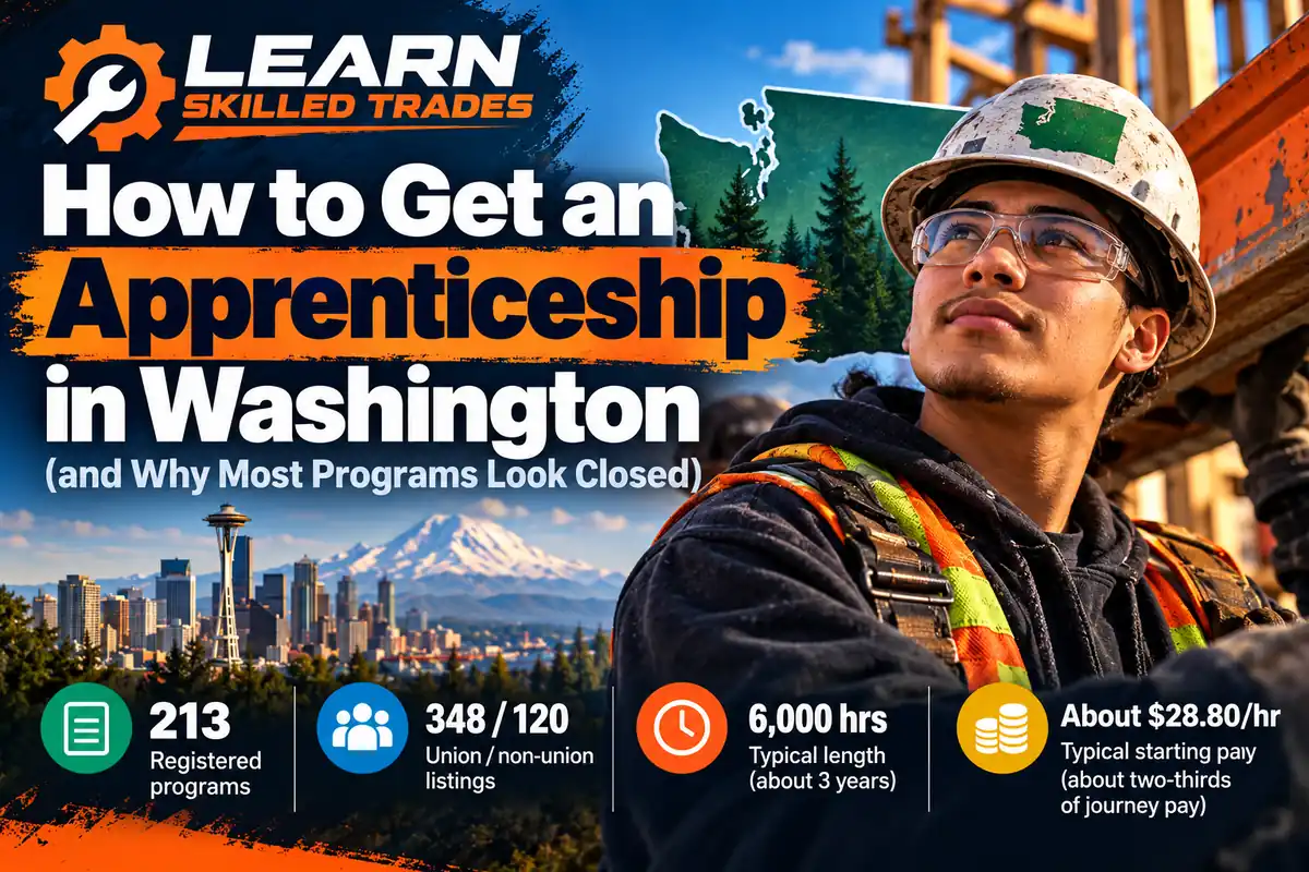 How to Get an Apprenticeship in Washington (and Why Most Programs Look Closed)